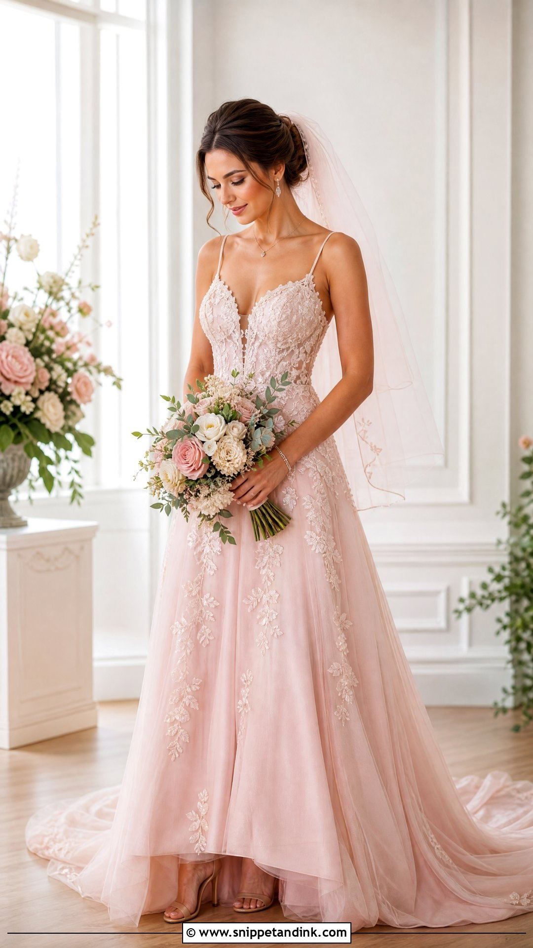 Colored Wedding Dress - Snippet and Ink - 25 Different Wedding Dresses