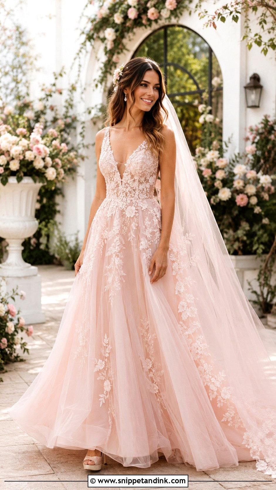 Colored Wedding Dress - Snippet and Ink - 30 Best Wedding Dresses