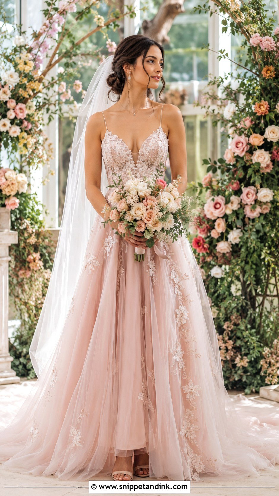 Colored Wedding Dress - Snippet and Ink - 25 Perfect Wedding Dress Ideas