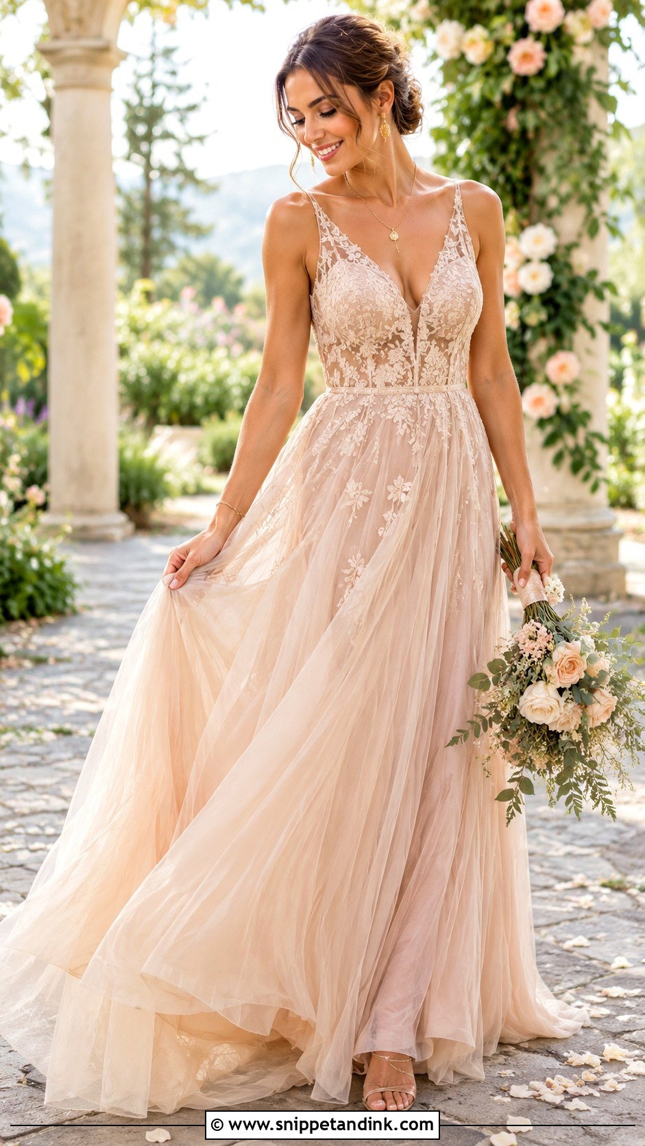 Colored Wedding Dress - Snippet and Ink - 25 Women Wedding Dress Ideas