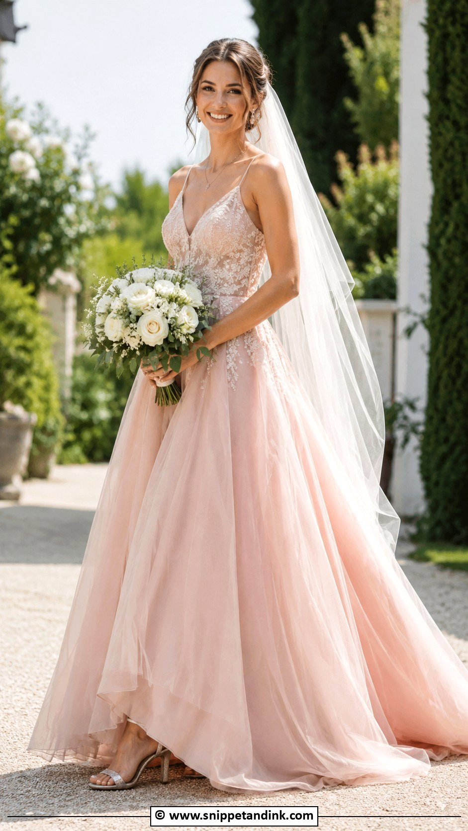 Colored Wedding Dress - Snippet and Ink - 25 Enchanting Wedding Dress Ideas