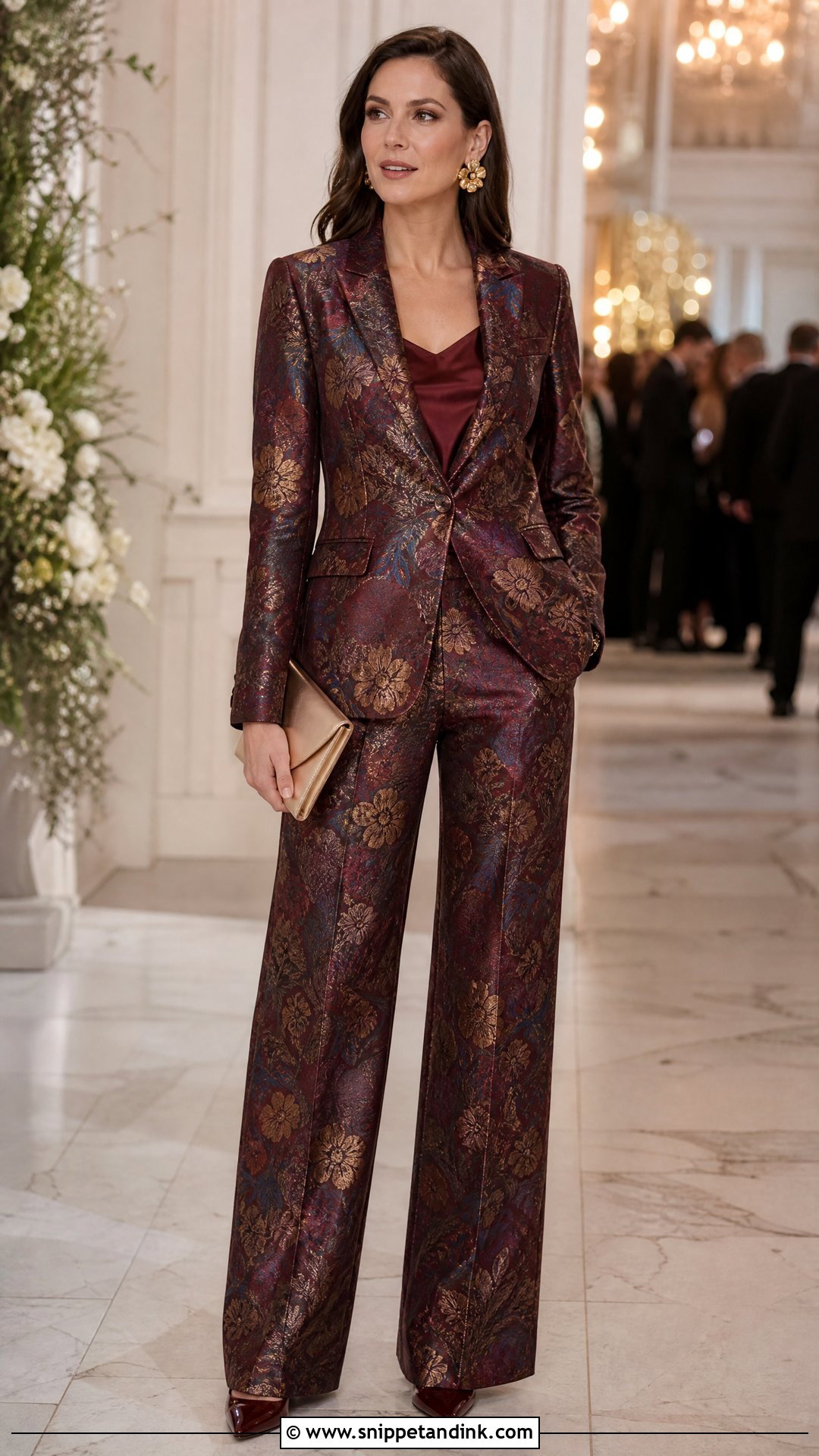 Colorful Brocade Suit For A Funky Formal Wedding - Snippet and Ink - 20 Funky Formal Wedding Attire Ideas