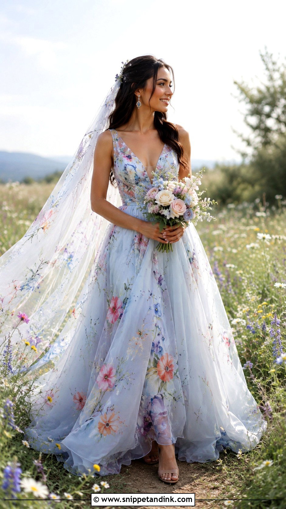 Colorful Festival Wedding Dress - Snippet and Ink - 20 Festival Wedding Dress Ideas