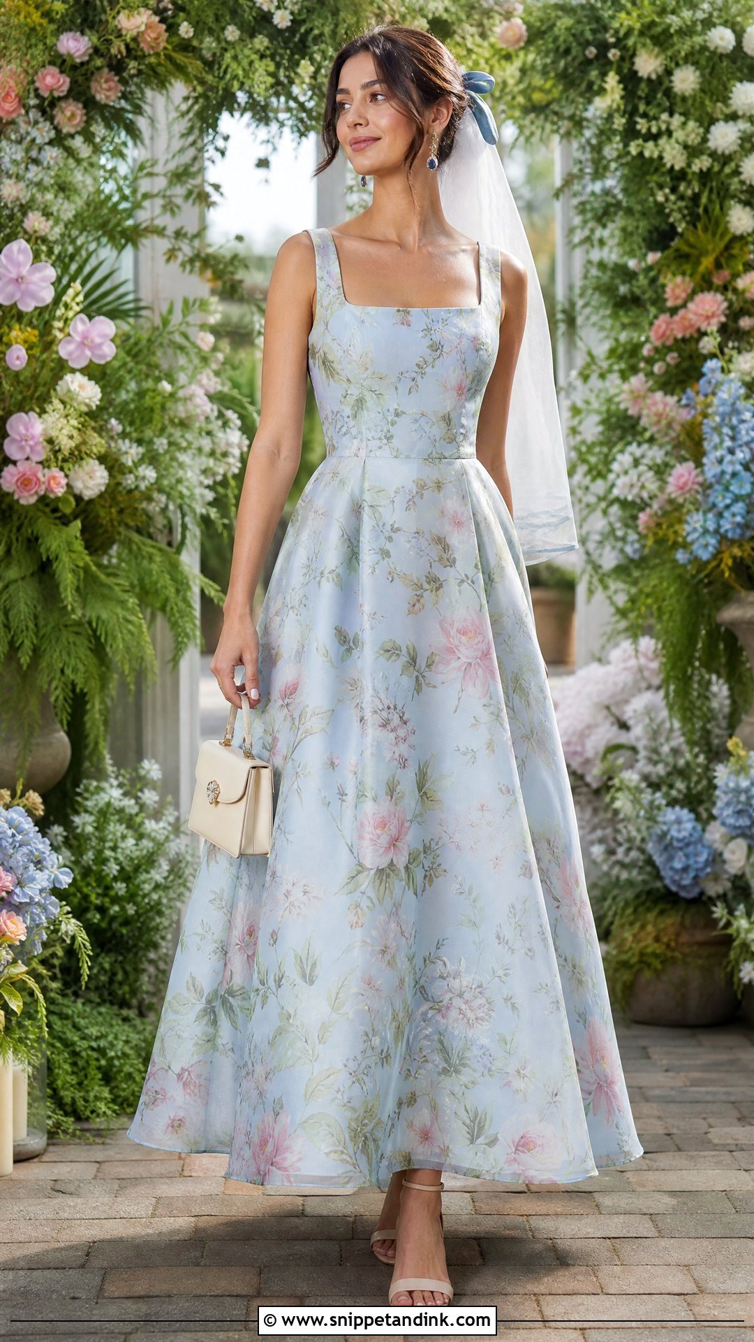 Colorful Floral Indie Wedding Dress - Snippet and Ink - 25 Indie Wedding Dress Ideas