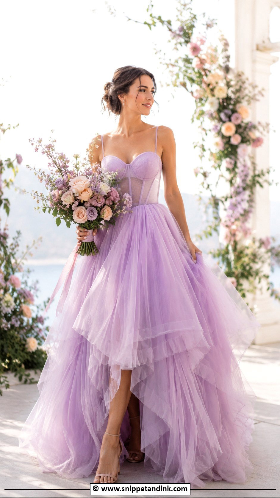 Colorful Tulle Wedding Dress - Snippet and Ink - 25 Untraditional Wedding Dress Ideas