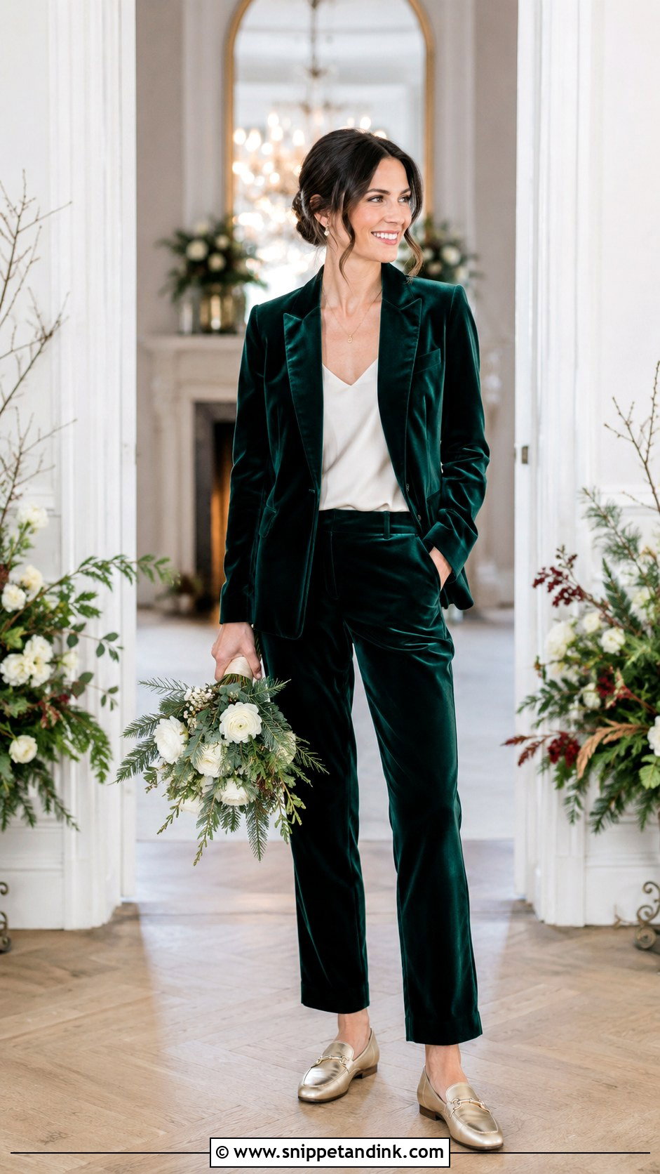 Colorful Velvet Suit Wedding Outfit - Snippet and Ink - 20 Alternative Wedding Outfit Ideas