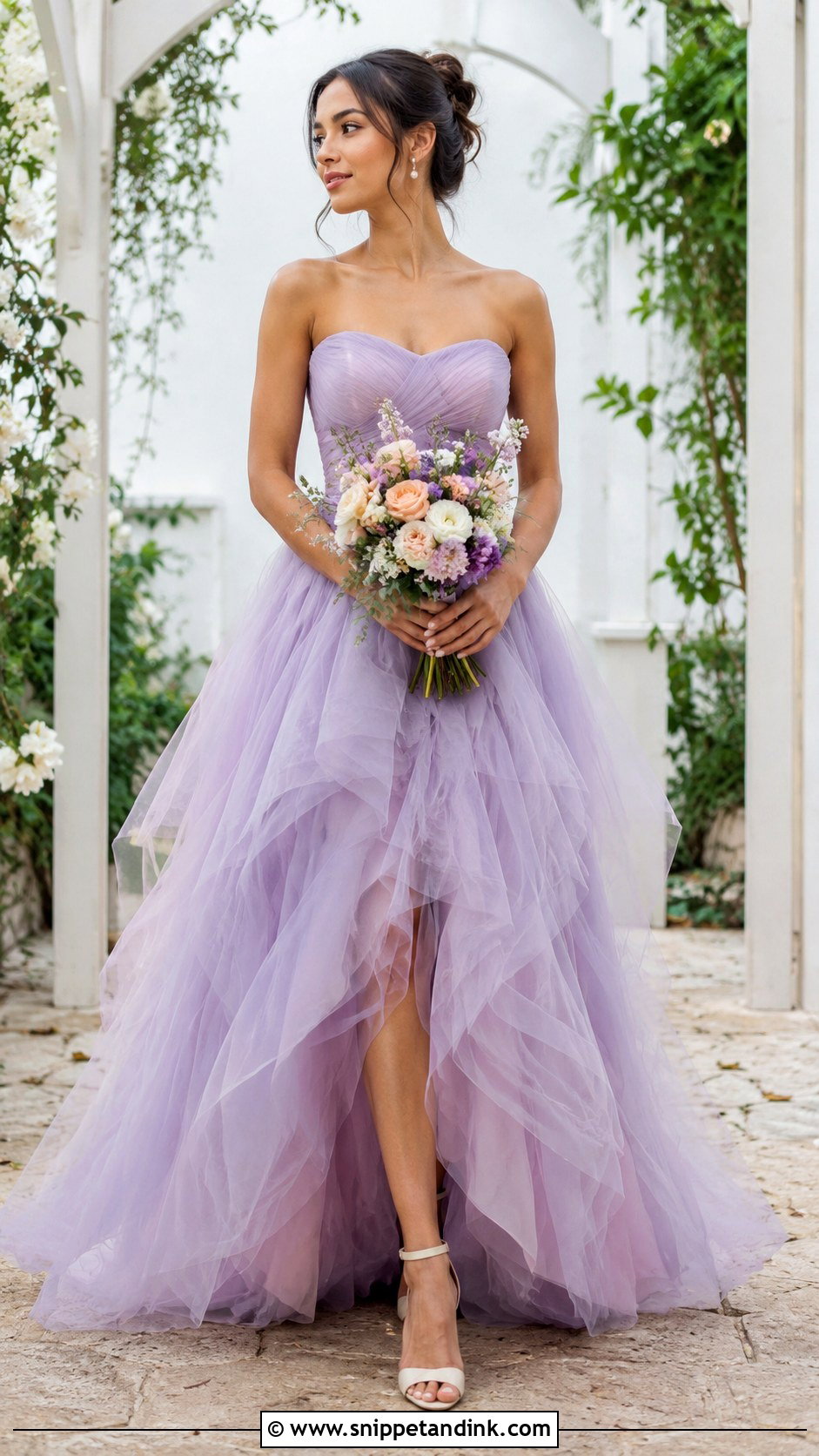 Colorful Wedding Dress - Snippet and Ink - 25 Fun Wedding Dress Ideas