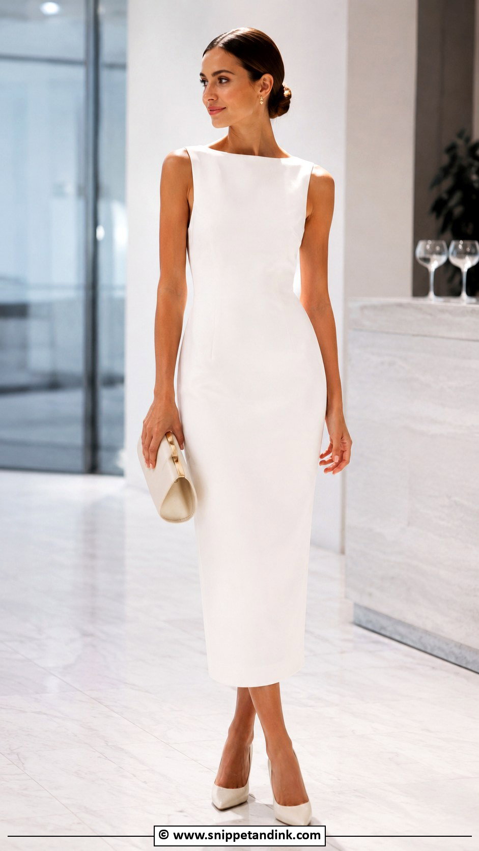 Column Dress After Wedding - Snippet and Ink - 30 After Wedding Dress Ideas
