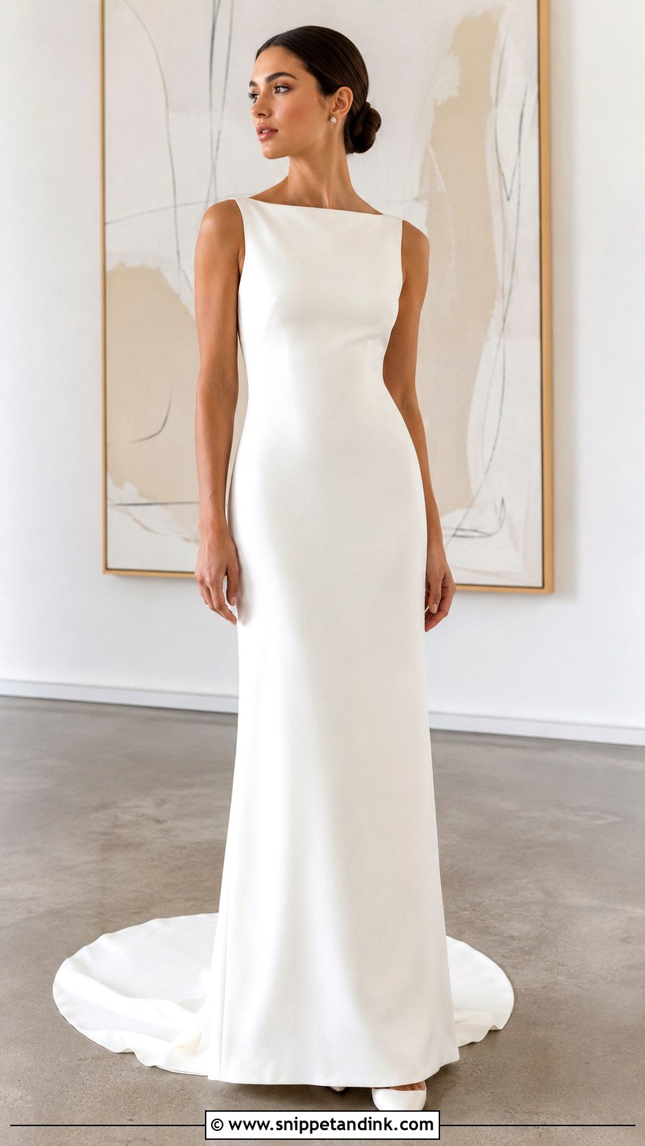 Column Wedding Dress - Snippet and Ink - 25 Unique Wedding Dress Styles
