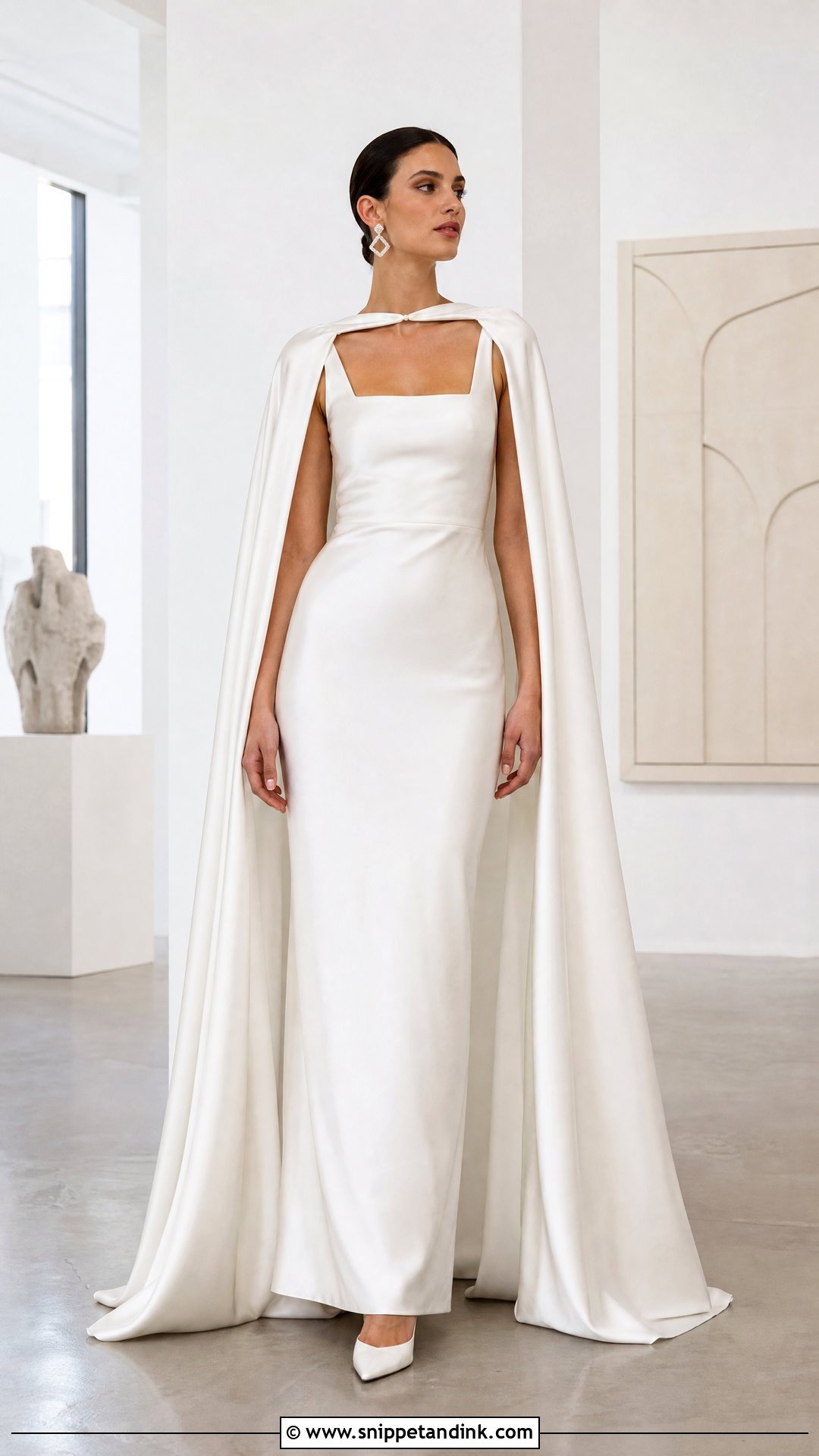 Column Wedding Dress - Snippet and Ink - 20 Wedding Dresses Shapes