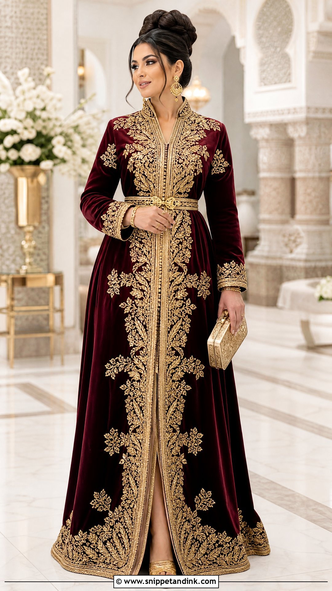 Constantine Djebba Fergani Wedding Dress - Snippet and Ink - 25 Algerian Wedding Dress Ideas