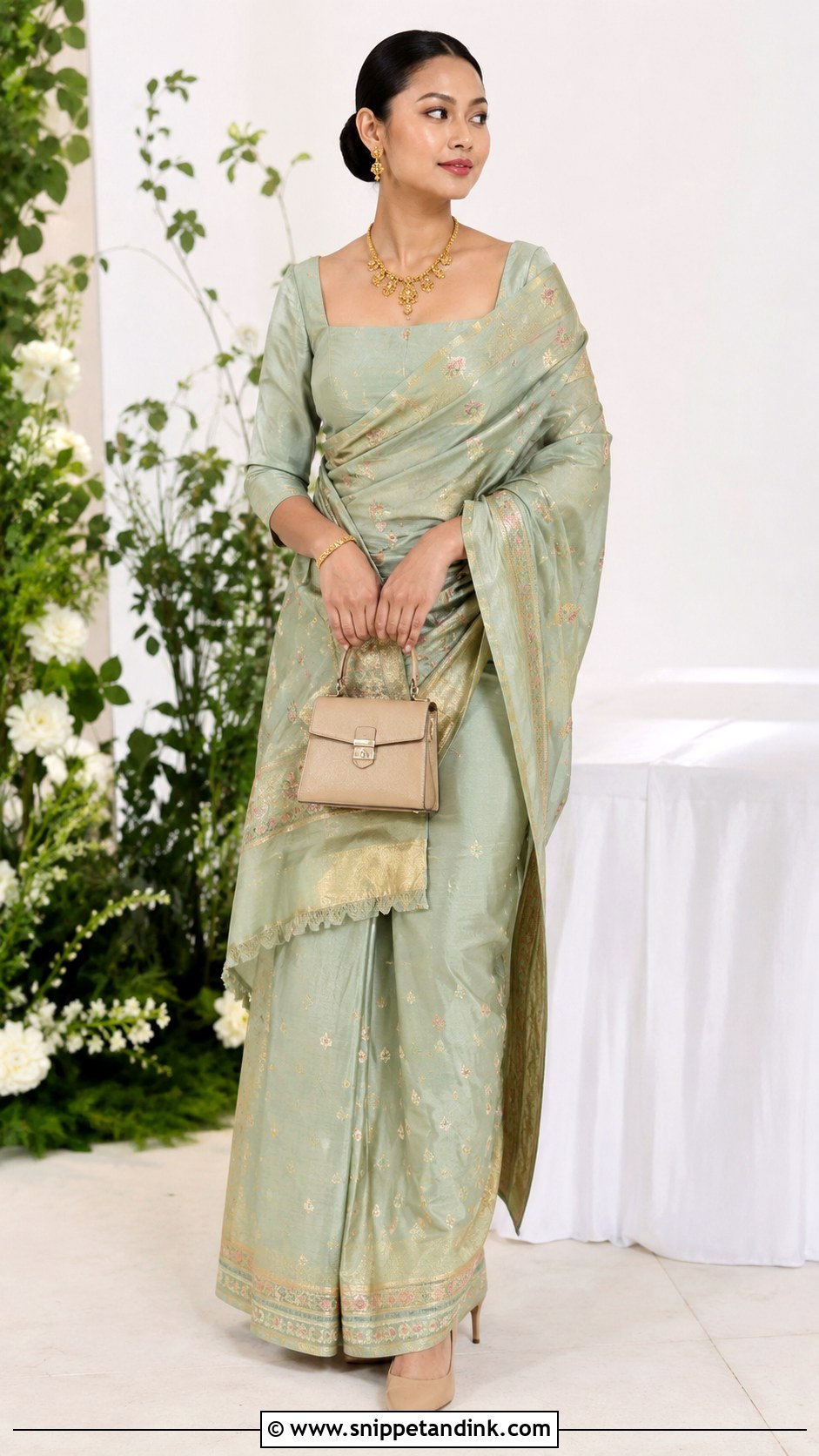 Contemporary Assamese Wedding Mekhela Sador - Snippet and Ink - 20 Assamese Wedding Dress Ideas