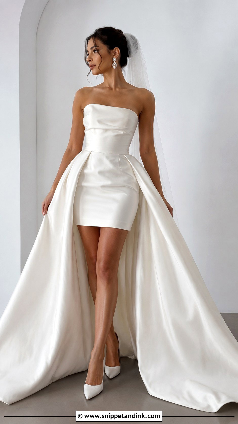 Convertible Ball Gown Wedding Dress - Snippet and Ink - 20 Eccentric Wedding Dress Ideas