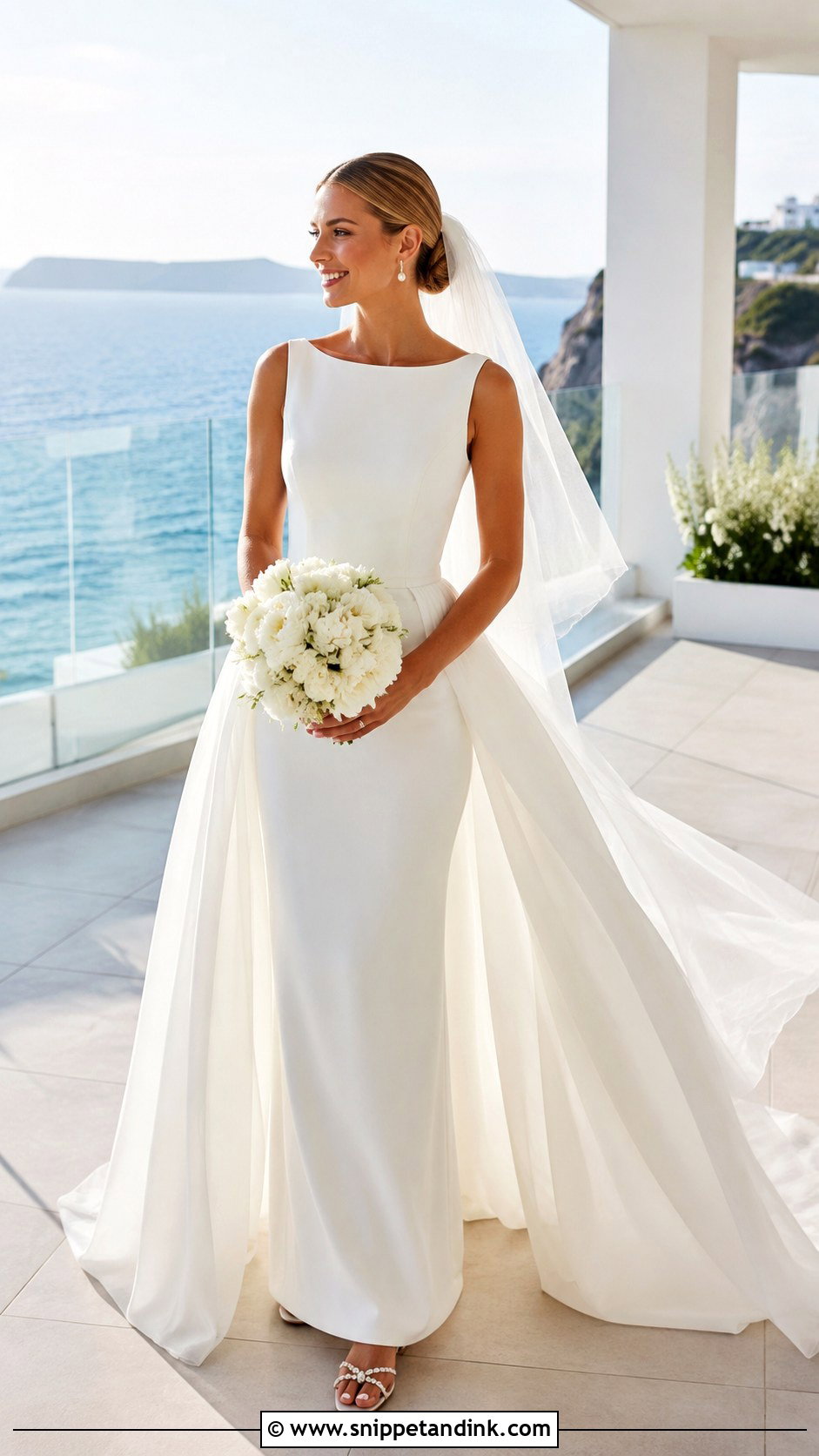 Convertible Beach Wedding Dress - Snippet and Ink - 20 Flowy Beach Wedding Dress Ideas