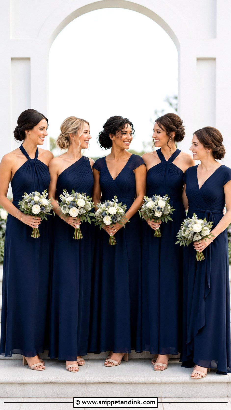 Convertible Bridal Party Dresses - Snippet and Ink - 20 Bridal Party Attire Ideas