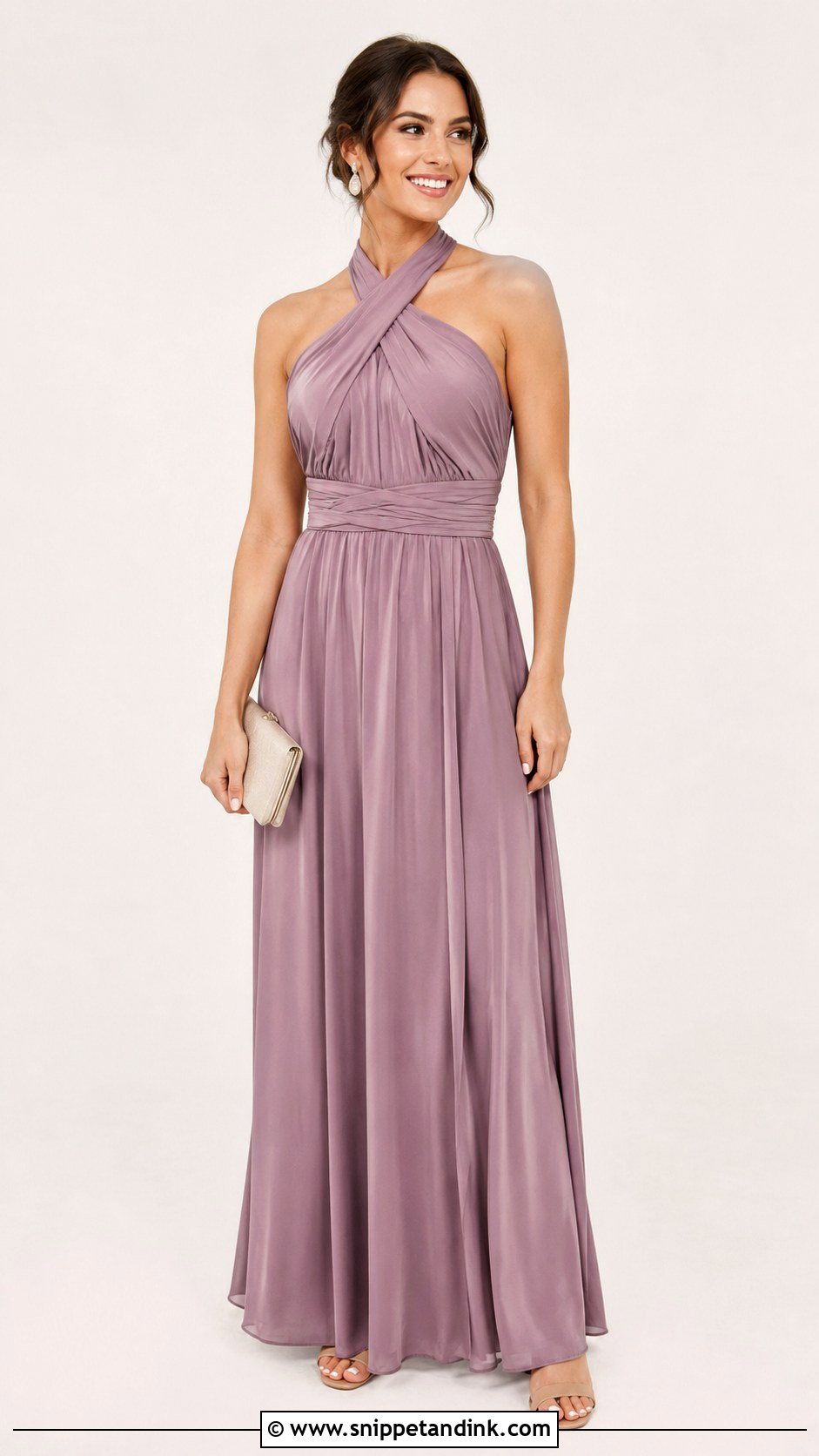 Convertible Bridesmaid Dress Outfit - Snippet and Ink - 30 Brides Maids Outfit Ideas