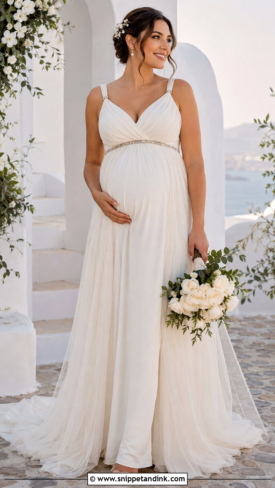 Convertible Maternity Wedding Dress - Snippet and Ink - 20 Maternity Wedding Dresses Pregnant Brides