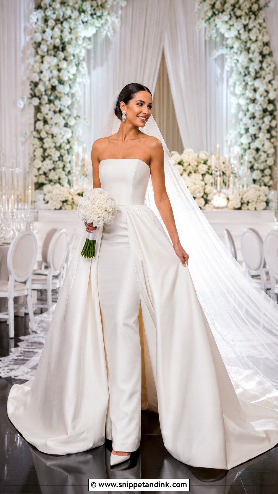 Convertible Overskirt Bridal Dress - Snippet and Ink - 20 New Bridal Dress Designs