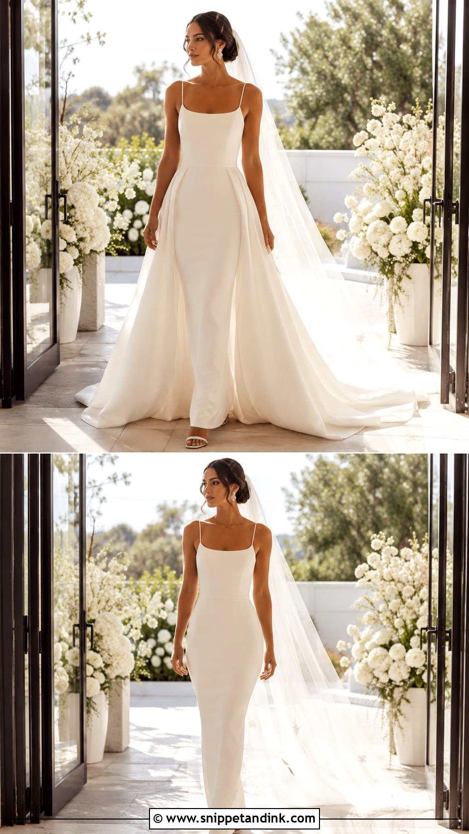 Convertible Summer Wedding Dress - Snippet and Ink - 20 Summer Wedding Dress for Bride Ideas