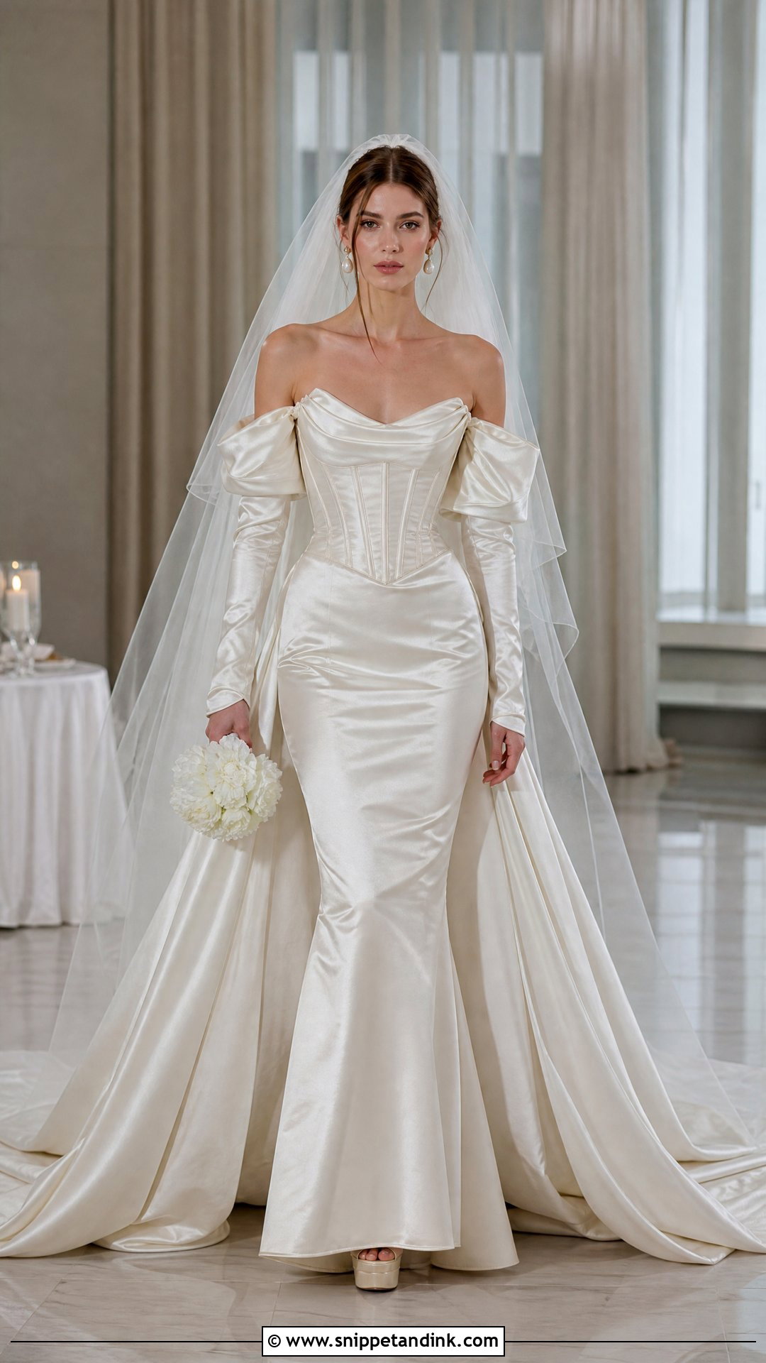 Convertible Vivienne Westwood Mermaid Wedding Dress - Snippet and Ink - 20 Vivienne Westwood Wedding Dress Mermaid Ideas
