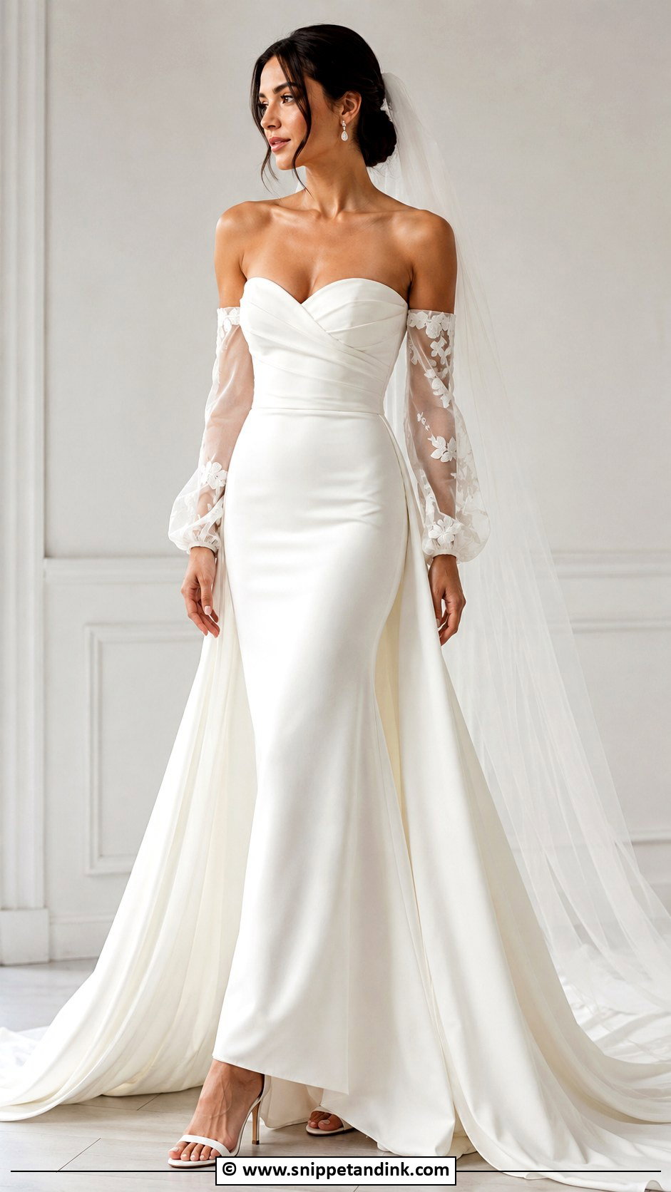Convertible Wedding Dress - Snippet and Ink - 30 Wedding Dress Inspiration Ideas