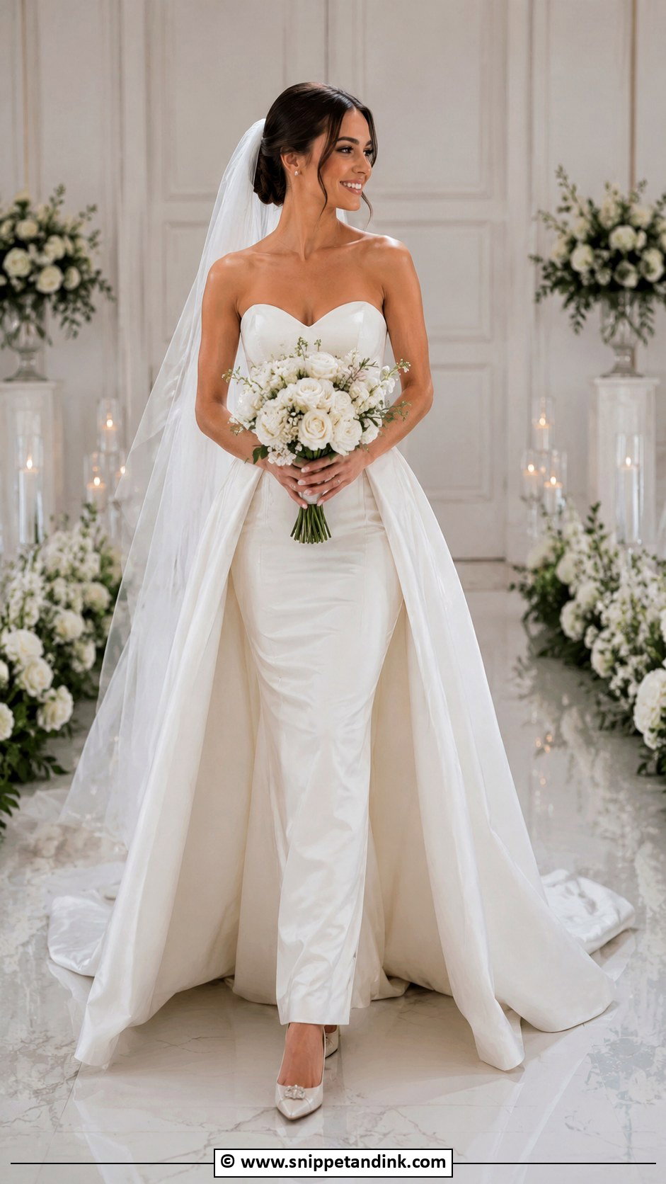 Convertible Wedding Dress - Snippet and Ink - 30 Wedding Dress Inspo Ideas
