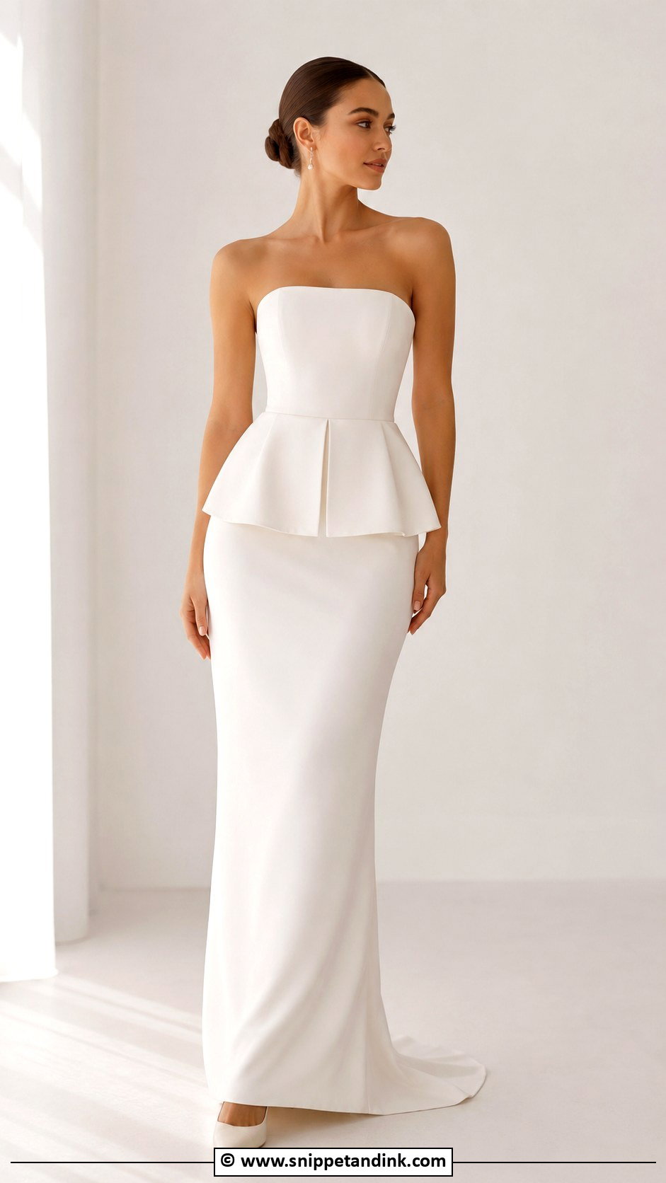 Convertible Wedding Dress With Detachable Peplum - Snippet and Ink - 25 Convertible Wedding Dress Ideas