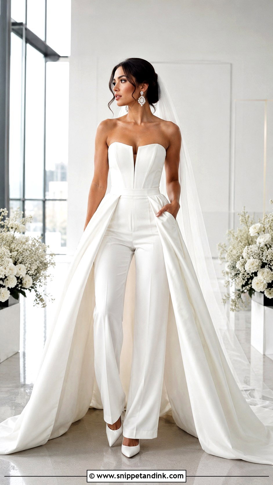Convertible Wedding Dress With Pants - Snippet and Ink - 20 Unusual Wedding Dress Ideas