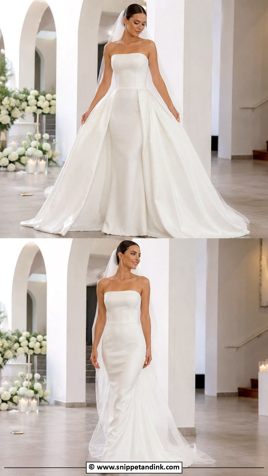 Convertible Wedding Dress With Reception Skirt - Snippet and Ink - 30 Extravagant Wedding Dresses