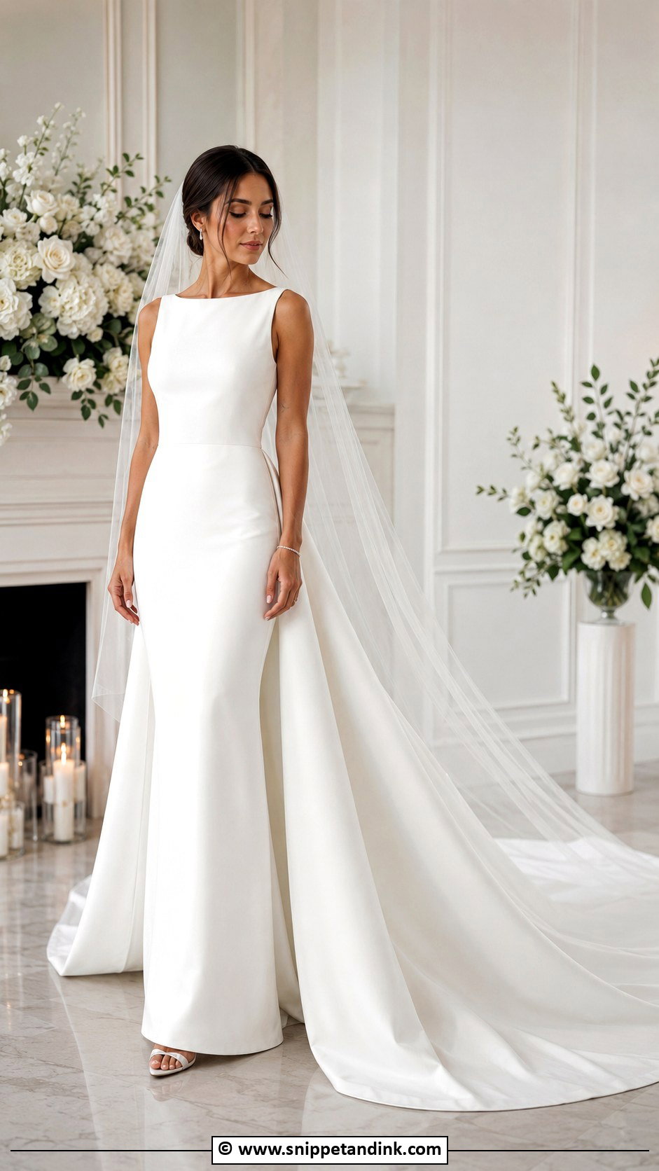 Convertible Wedding Dress With Removable Train - Snippet and Ink - 25 Convertible Wedding Dress Ideas