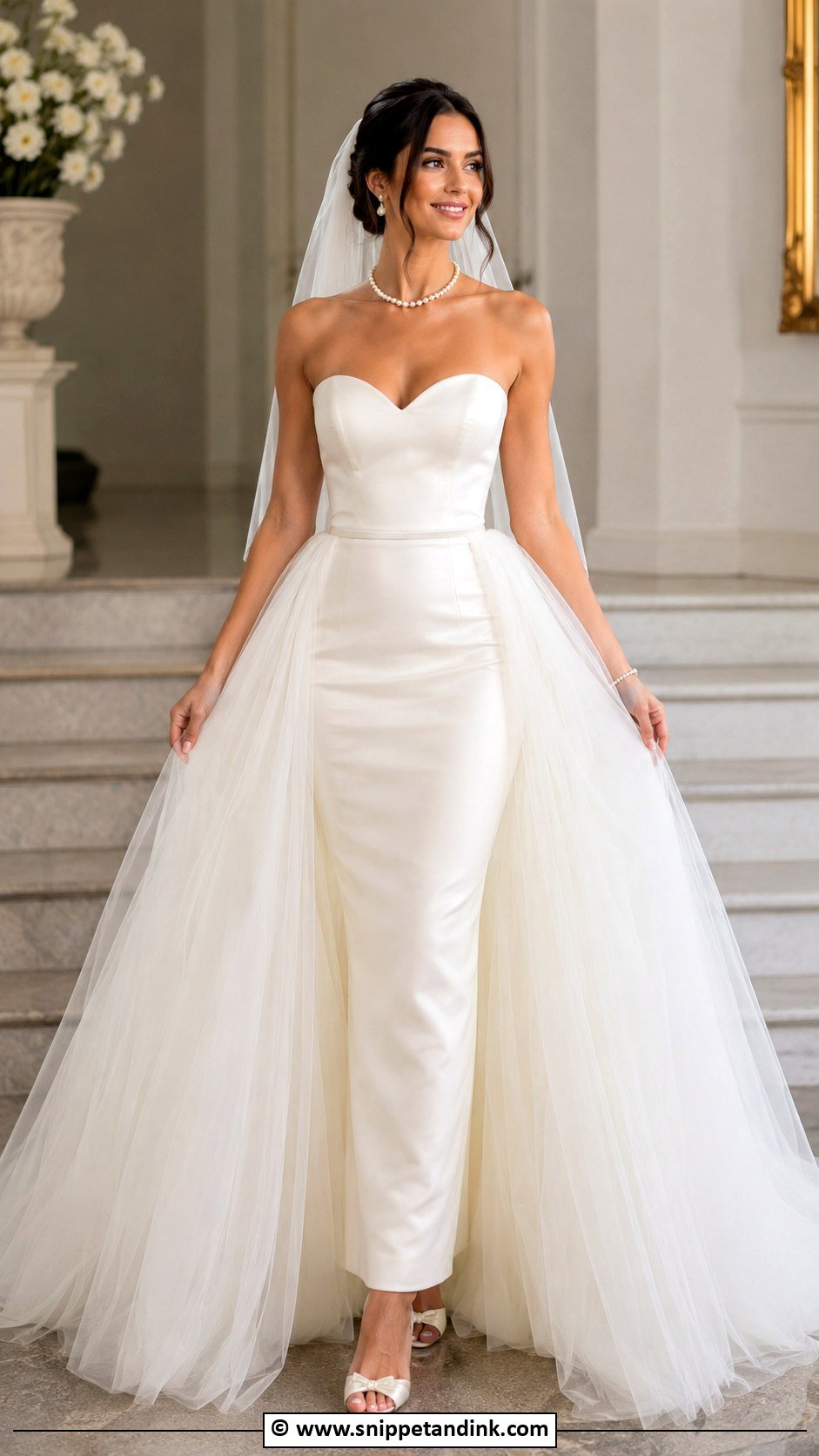 Convertible Wedding Dress - Snippet and Ink - 25 Trendy Wedding Dresses