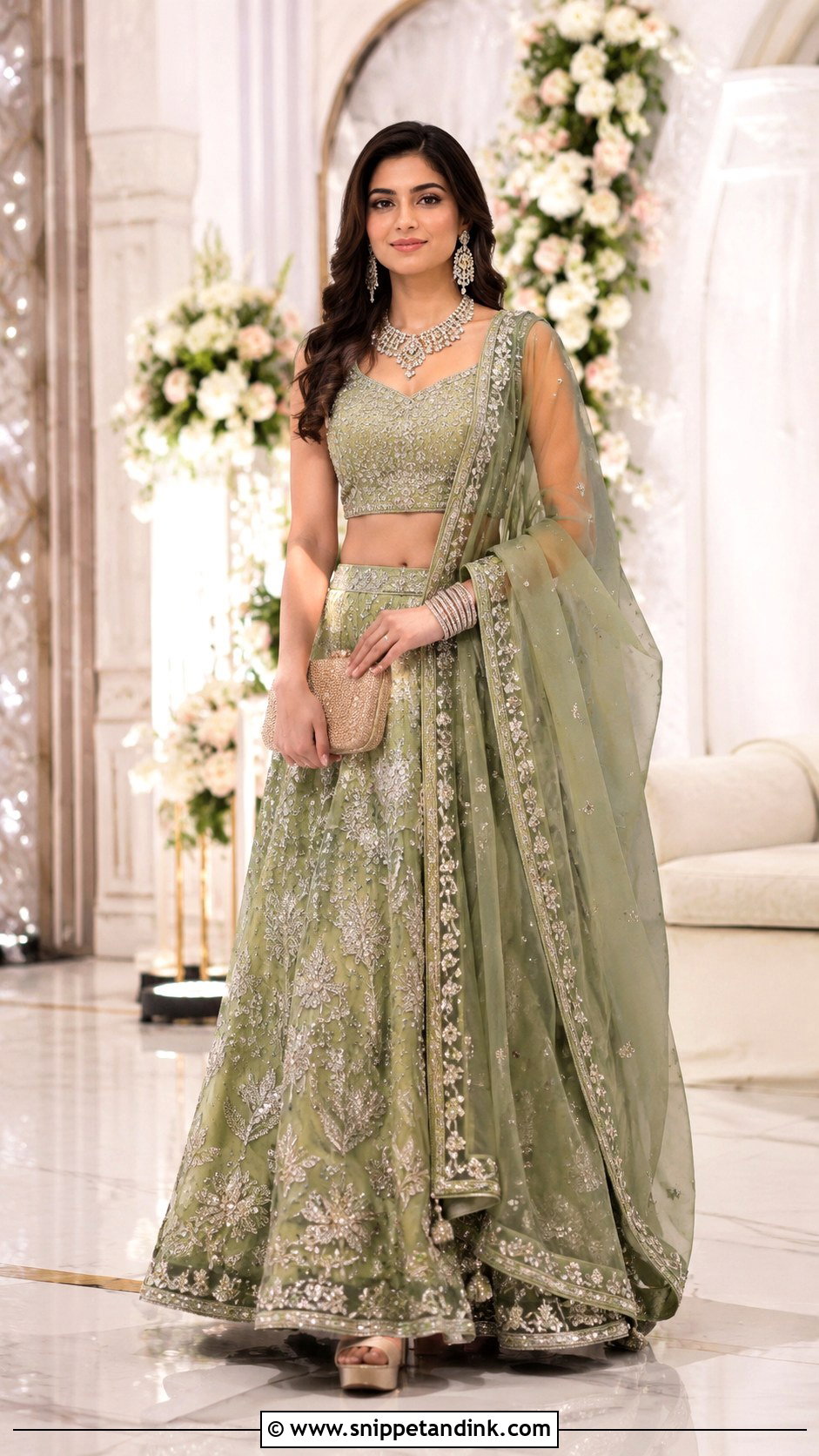 Coordinated Family Lehenga Look - Snippet and Ink - 25 Indian Outfit for Brothers Wedding Ideas