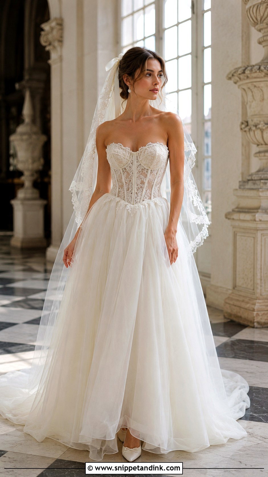 Coquette Corset Wedding Dress - Snippet and Ink - 25 Coquette Wedding Dress Ideas