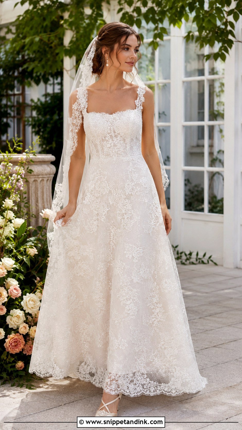 Coquette Lace Wedding Dress - Snippet and Ink - 25 Coquette Wedding Dress Ideas