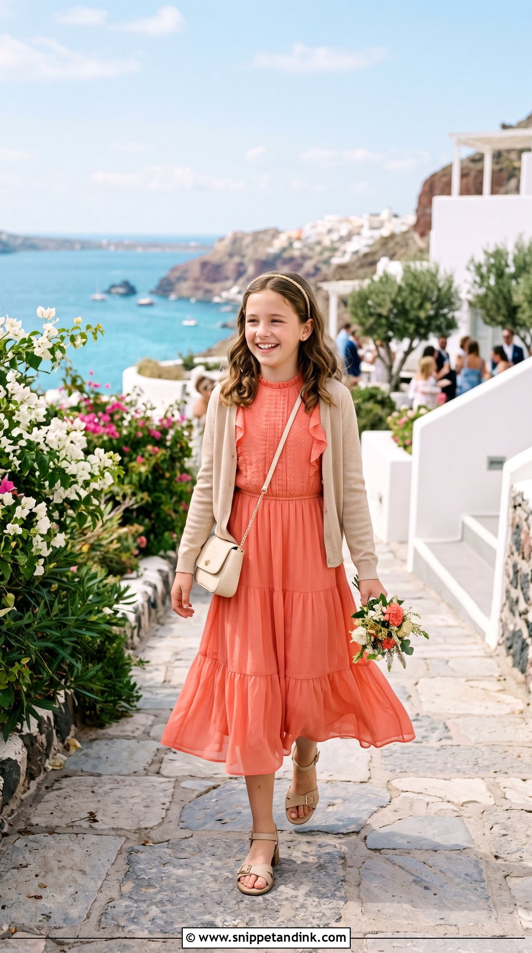 Coral Ruffle Wedding Dress - Snippet and Ink - 20 Dress for Girls 10 12 Wedding Ideas