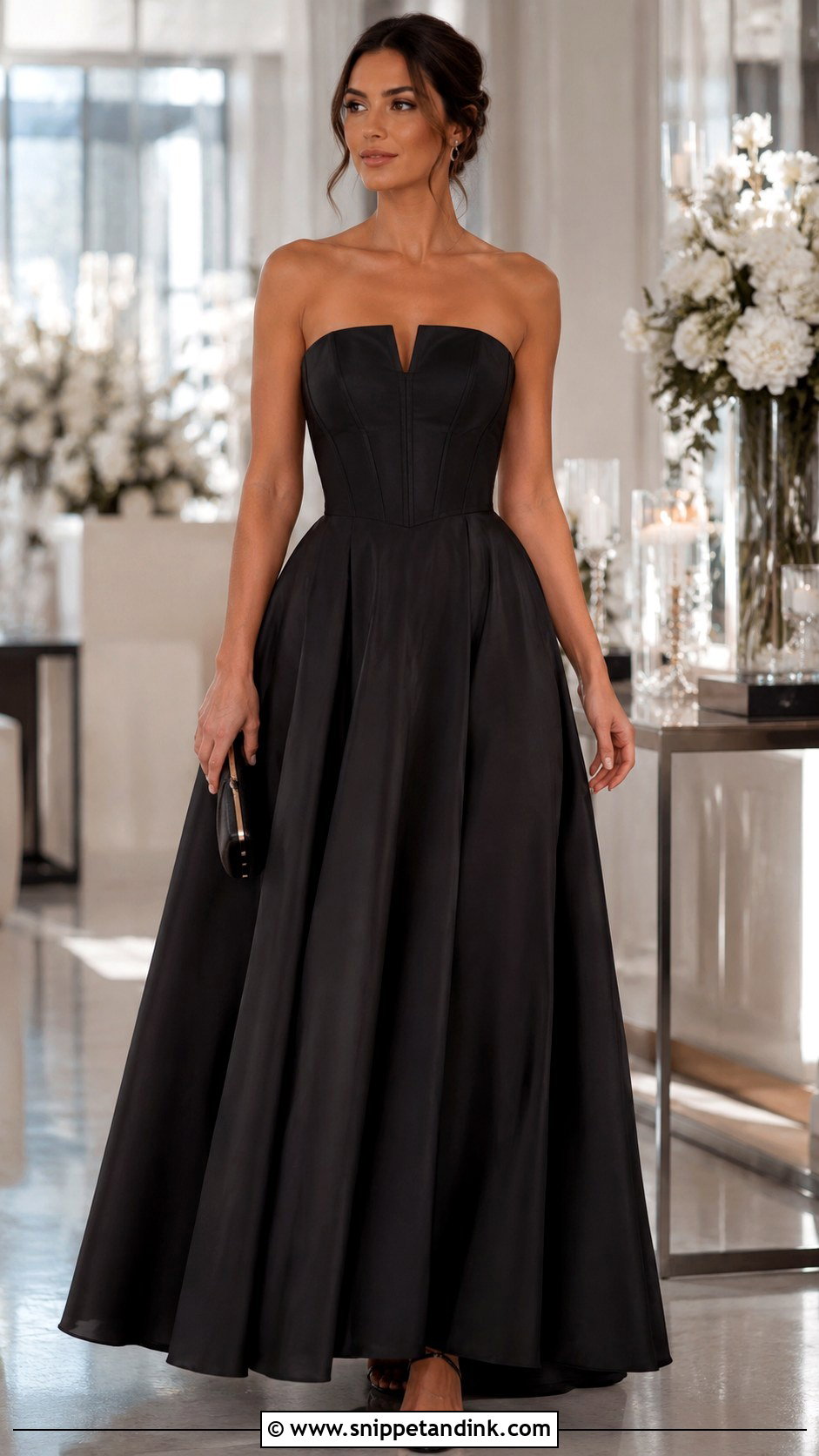 Corset Aline Gown Outfit - Snippet and Ink - 25 Aline Gown Ideas