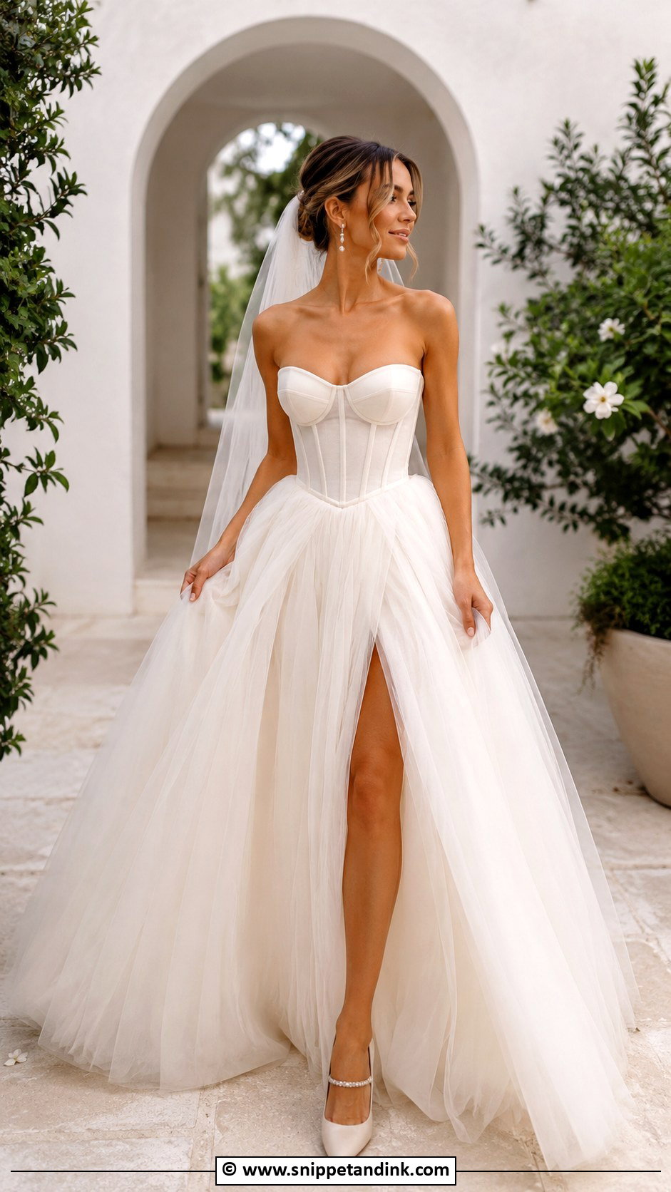 Corset And Skirt Wedding Dress - Snippet and Ink - 30 Unconventional Wedding Dress Ideas