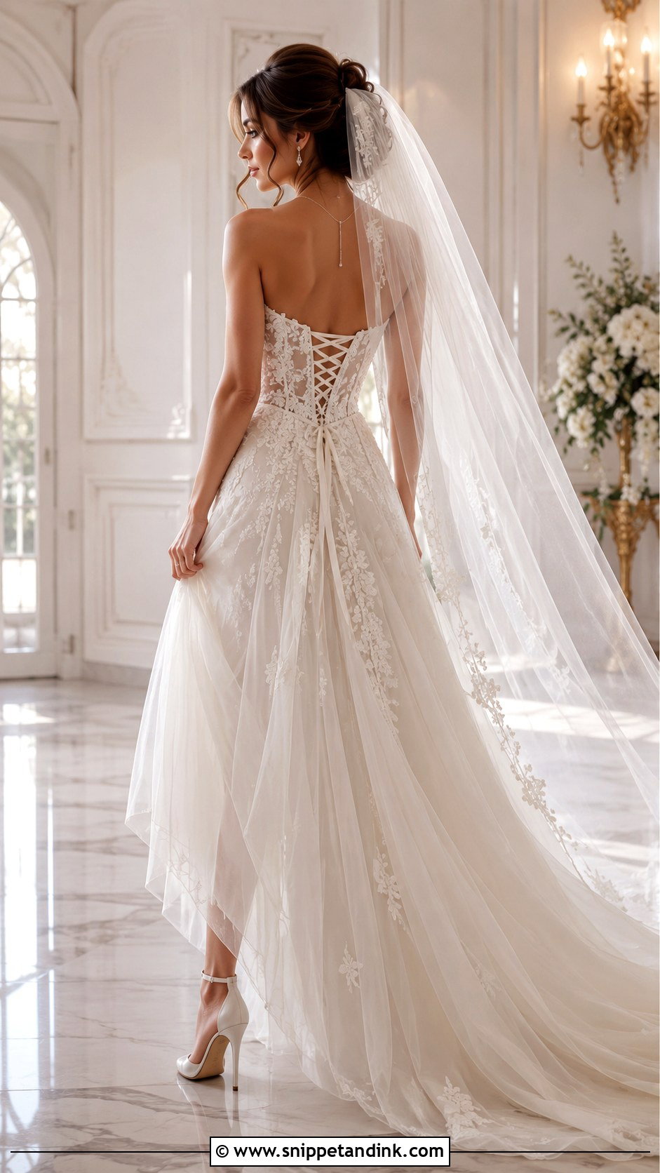 Corset Back Sweetheart Wedding Dress - Snippet and Ink - 25 Corset Back Wedding Dress Ideas