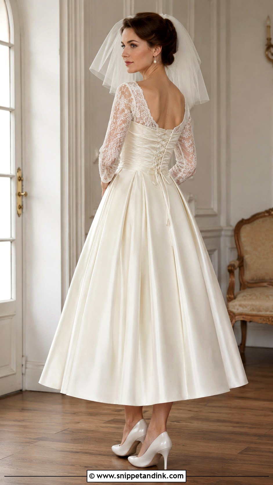 Corset Back Vintage Wedding Dress - Snippet and Ink - 25 Corset Back Wedding Dress Ideas