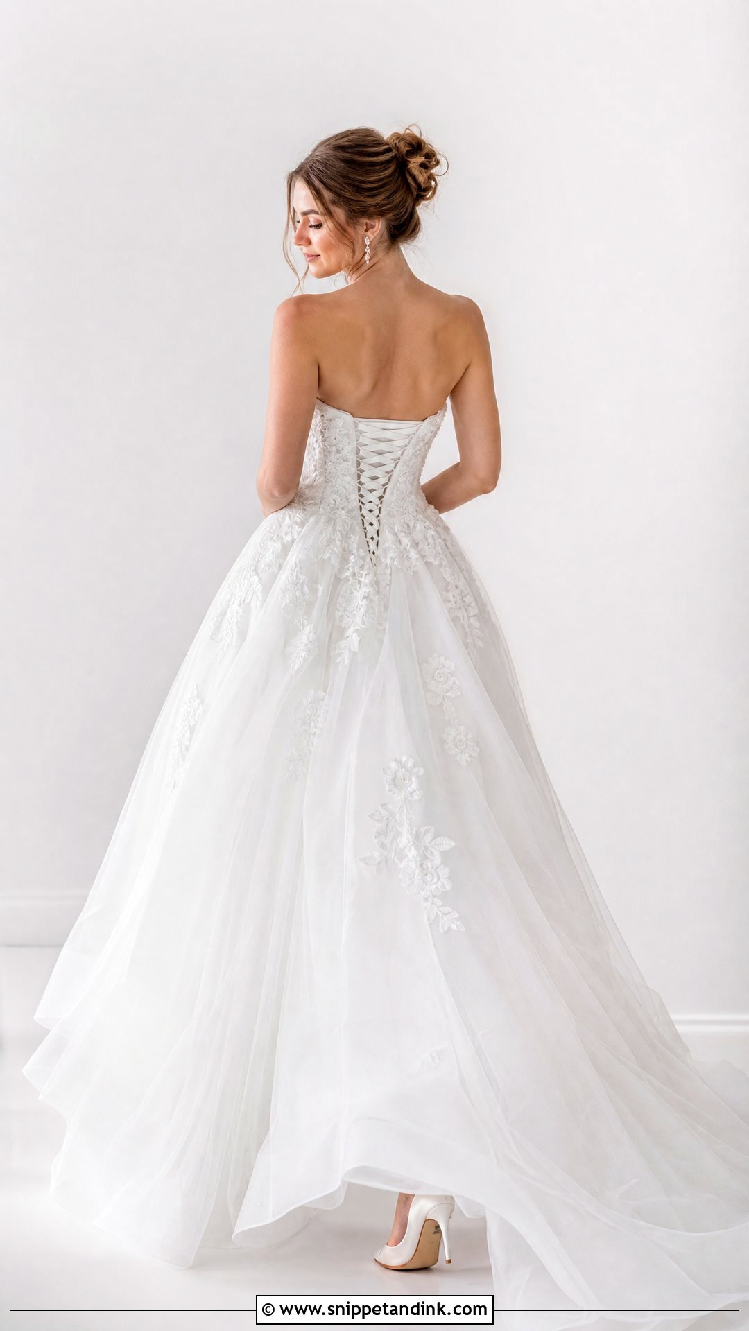 Corset Back Wedding Dress - Snippet and Ink - 25 Wedding Dress Back Ideas