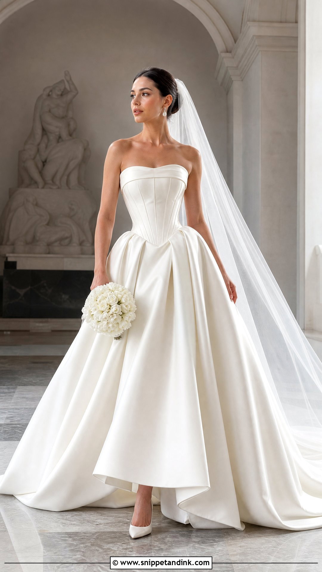 Corset Ball Gown Wedding Couture - Snippet and Ink - 20 Wedding Couture Ideas