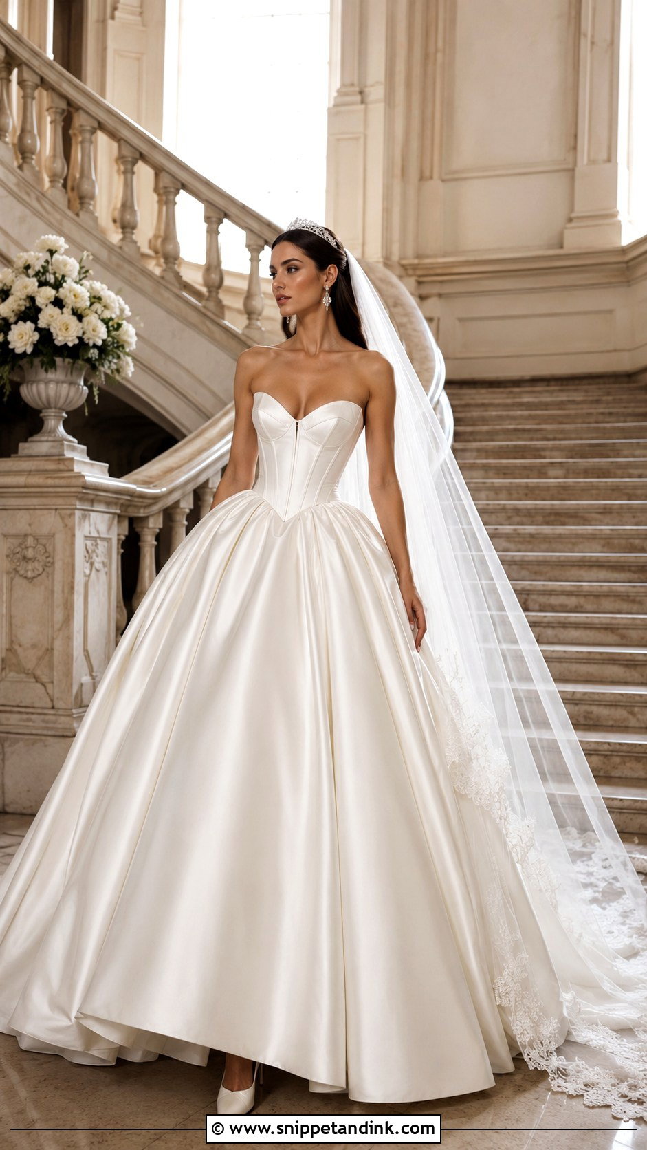 Corset Ball Gown Wedding Dress - Snippet and Ink - 20 2000 Wedding Dress Ideas