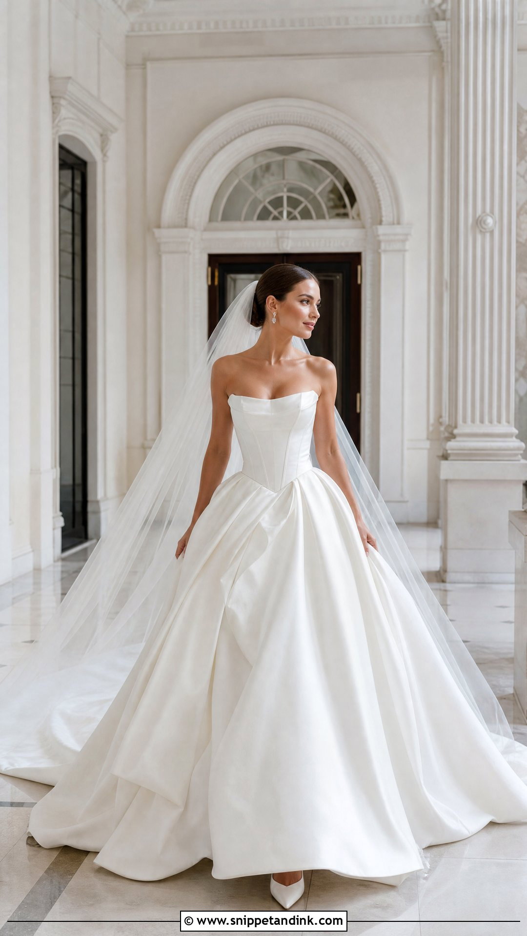 Corset Ball Gown Wedding Dress - Snippet and Ink - 20 Sew Wedding Dress Ideas