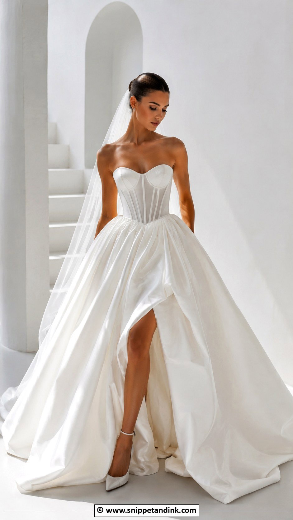 Corset Ball Gown Wedding Dress - Snippet and Ink - 30 Wedding Dresses Ball Gown