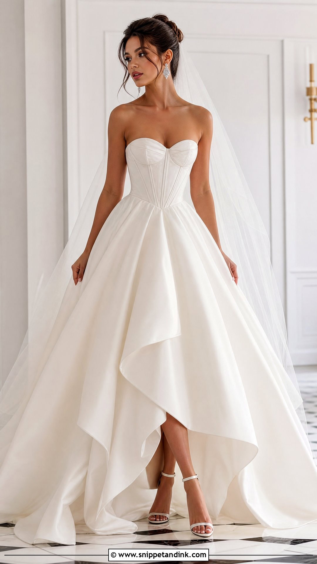 Corset Ball Gown Wedding Dress - Snippet and Ink - 25 Ballroom Wedding Dress Ideas
