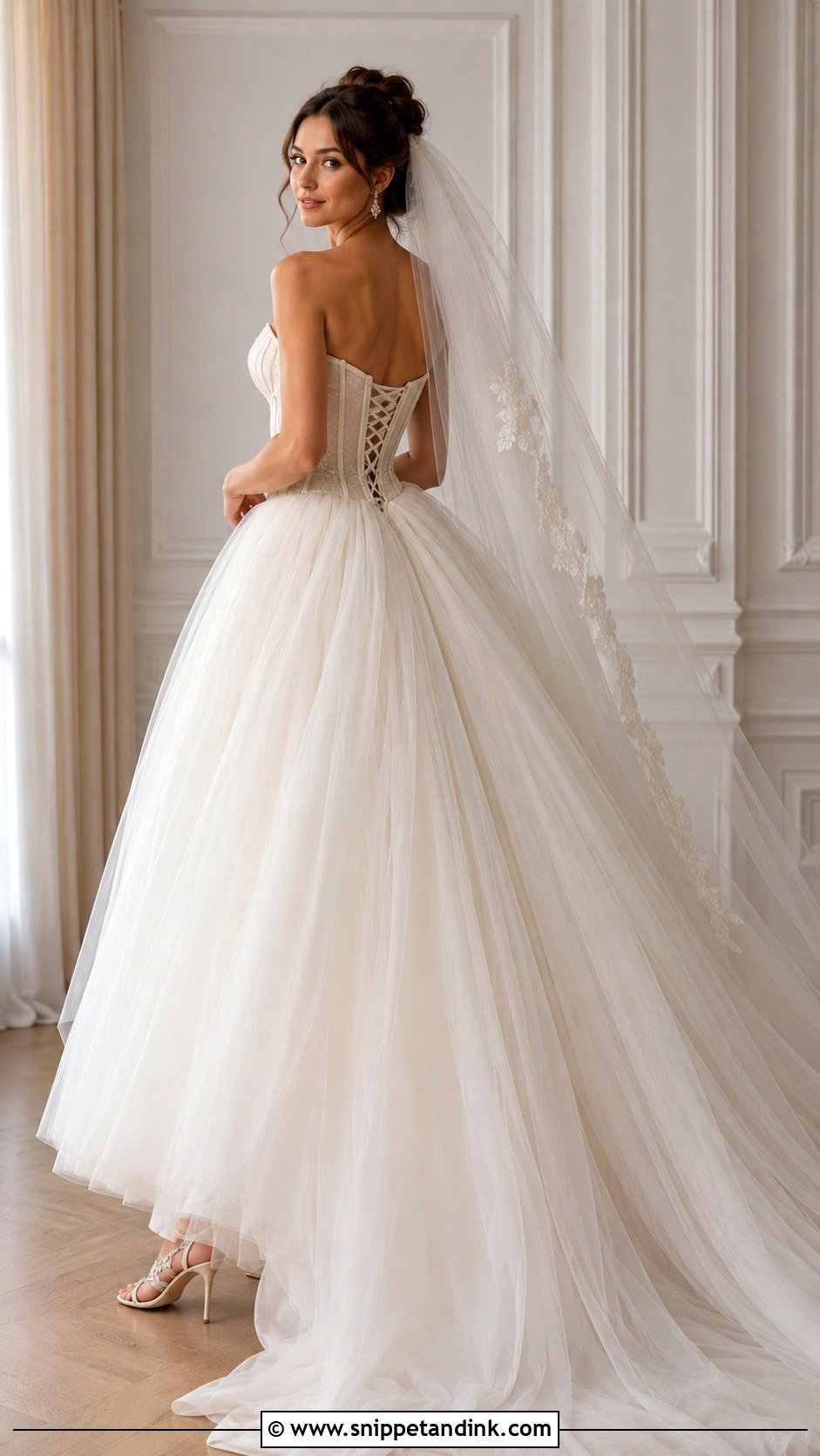 Corset Ball Gown Wedding Dress - Snippet and Ink - 30 Wedding Ball Gown Ideas