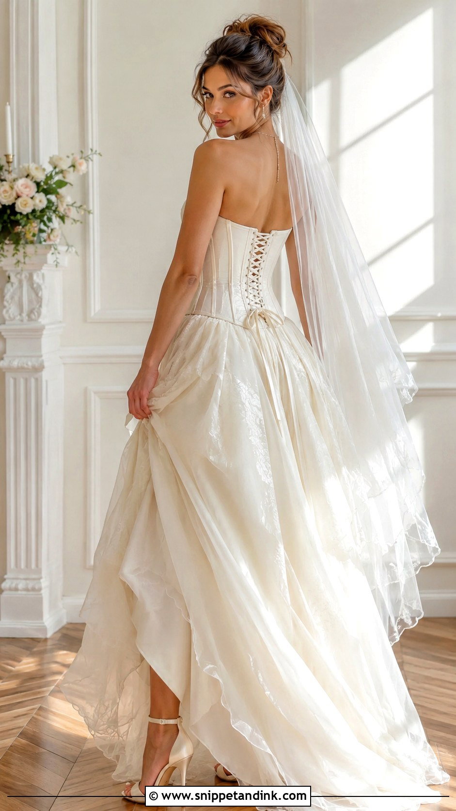 Corset Bodice Bride Gown - Snippet and Ink - 25 Bride Gown Design Ideas