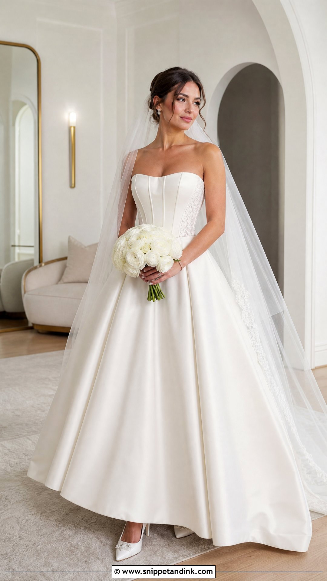 Corset Bodice Princess Wedding Dress - Snippet and Ink - 20 Timeless Wedding Dress Princess Ideas
