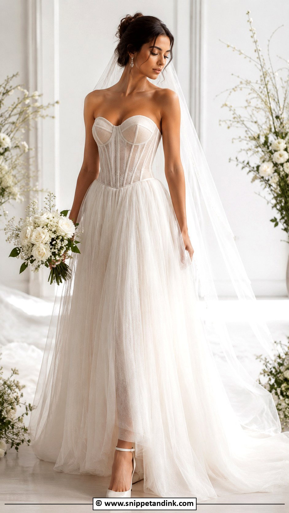 Corset Bodice Wedding Dress - Snippet and Ink - 35 My Wedding Dress Ideas