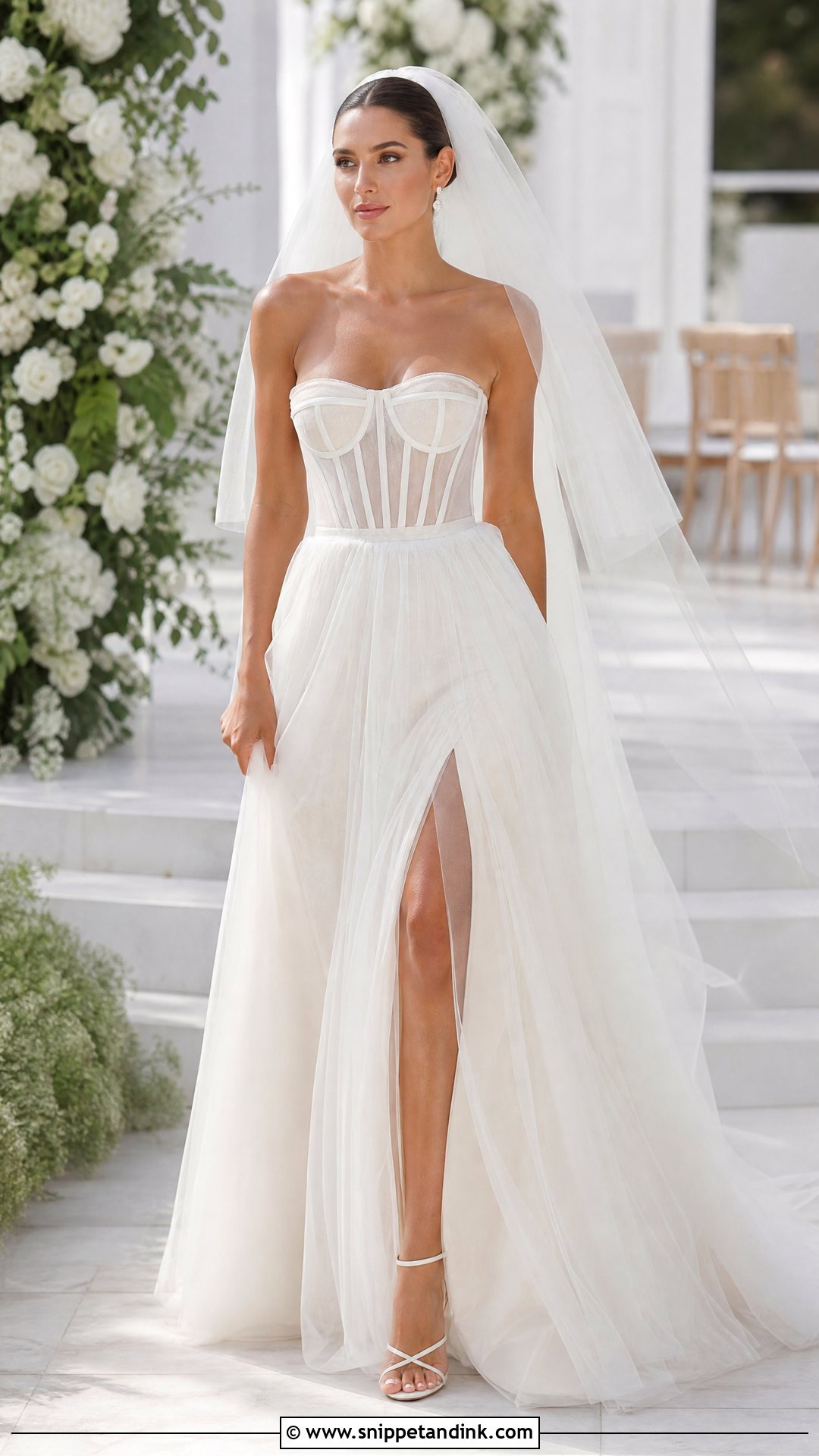 Corset Bodice Wedding Dress - Snippet and Ink - 25 Expensive Wedding Dress Ideas